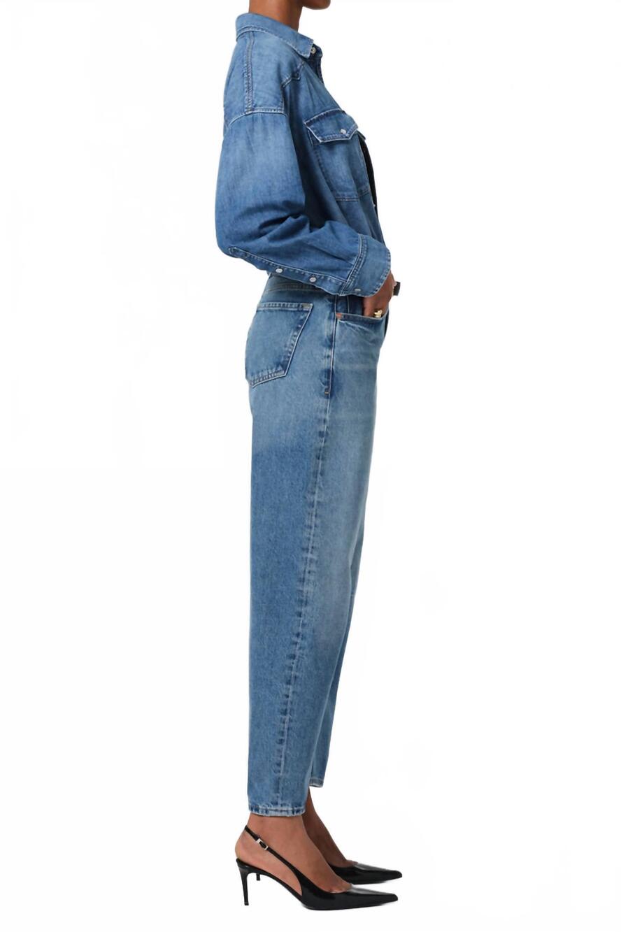 NEW CITIZENS OF HUMANITY miro relaxed jeans in pacifica - Picture 3 of 5